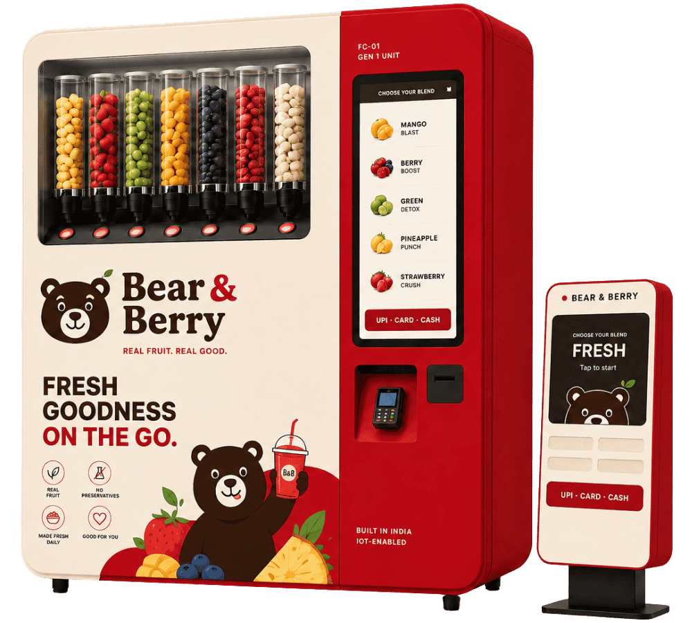 Bear & Berry BB-01 Smoothie Vending Machine